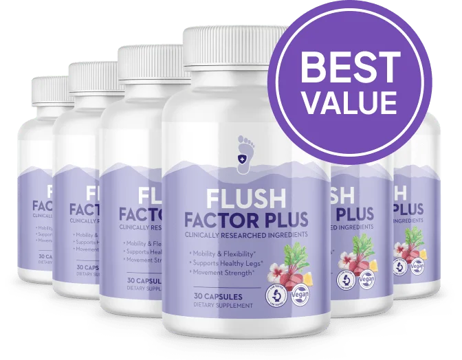 Flush Factor Plus 6 Bottles